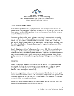 A Food Service Guide to Seafood Quality