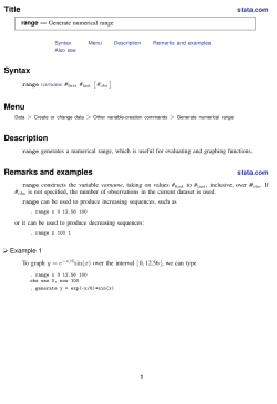 range - Stata