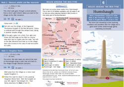 6 Walks Around Humshaugh - Northumberland National Park