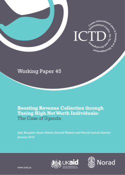 Boosting Revenue Collection through Taxing High Net Worth