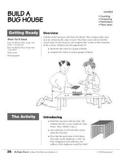 Build a Bug House - Elementary Mathematics!