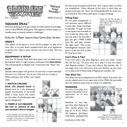 Square Deal - Winning Moves Games