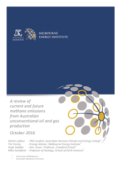 MEI Review of Methane Emissions