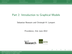Part 2: Introduction to Graphical Models