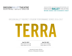 Terra - Oregon Ballet Theatre