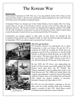 The Korean War