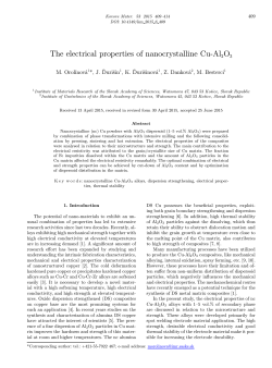 Full Text - Kovove materialy