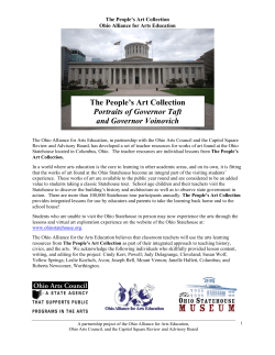 The People`s Art Collection Portraits of Governor Taft and Governor