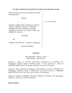 this case - Delaware Courts