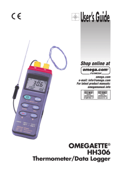 HH306 - OMEGA Engineering