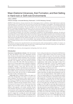 Maar-Diatreme Volcanoes, their Formation, and their