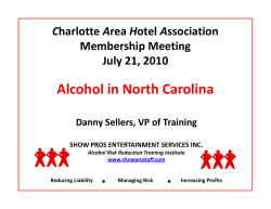 North Carolina Liquor Laws