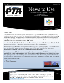 November - Fayette County Public Schools