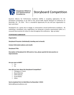 Storyboard Competition - Mid Atlantic Alliance for Performance