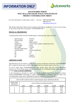 JUICEWORKS WHITE NEW ZEALAND GRAPE JUICE