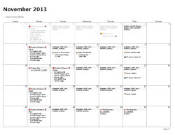 November 2013