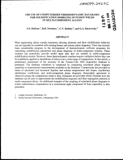 2 `=0 IN MULTI-COMPONENT ALLOY