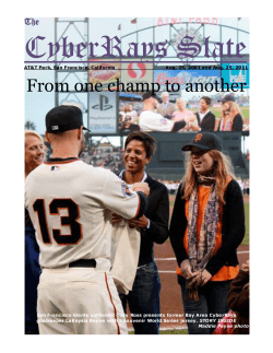 From one champ to another