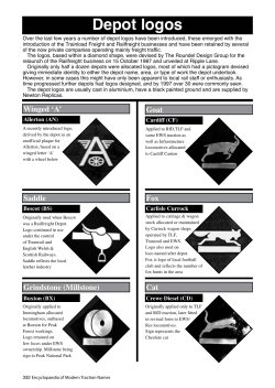 Depot logos - The Railway Centre.Com