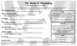 KidsMenu - The Works