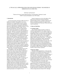a two-scale approximation for nonlinear energy transfers in