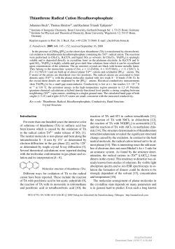 Thianthrene Radical Cation Hexafluorophosphate