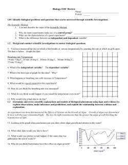 Biology EOC Review