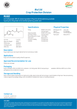 Herbicides 1-10