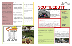 scuttlebutt - Bath Housing