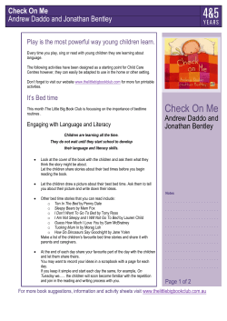 Check On Me - The Little Big Book Club