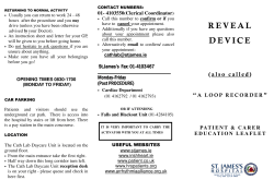 Loop Recorder - St. James`s Hospital