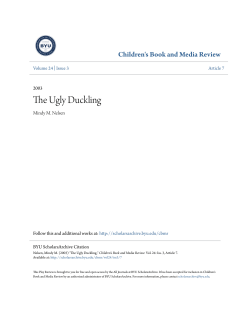 The Ugly Duckling - BYU ScholarsArchive