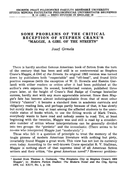 SOME PROBLEMS OF THE CRITICAL RECEPTION OF STEPHEN