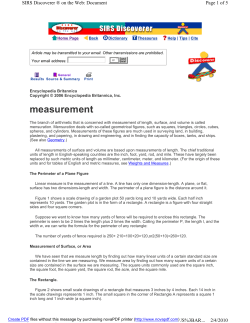 measurement - Georgia Standards