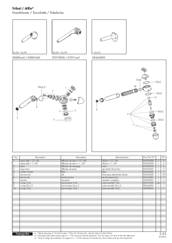 2.53 Tribel / Alfie&reg; Handshower / Douchette