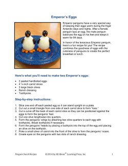 Emperor`s Eggs - All About Learning Press