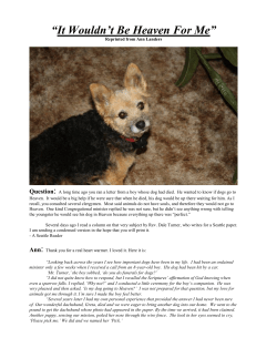 It wouldn`t be Heaven for me