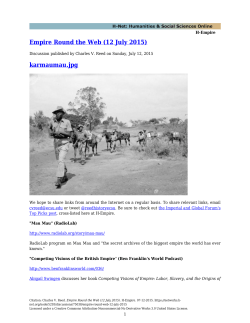 Empire Round the Web (12 July 2015) karmaumau.jpg - H-Net
