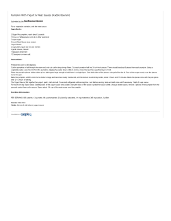 Kaddo (Afghan pumpkin)