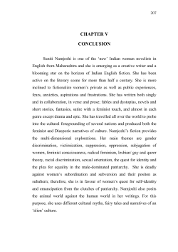 chapter v conclusion