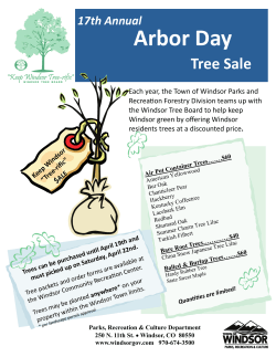 Arbor Day Tree Sale