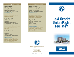 Is A Credit Union Right For Me?