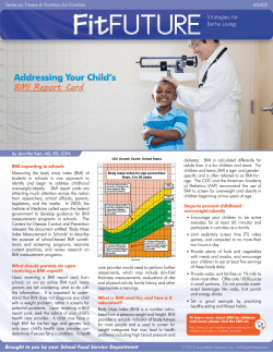 BMI Report Card