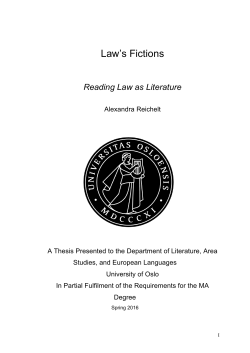 laws fictions - DUO