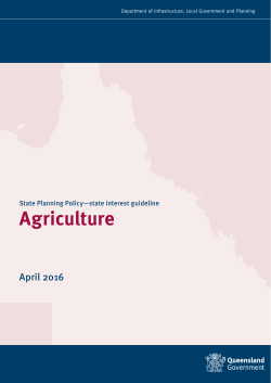 state interest guideline - Agriculture