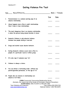 Ethan Frome - Community Overcoming Relationship Abuse