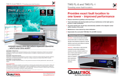 Provides exact fault location to one tower