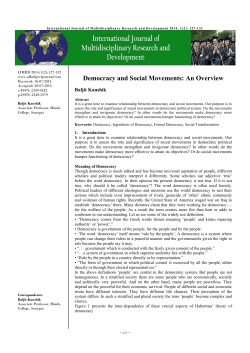 - International Journal of Multidisciplinary Research and