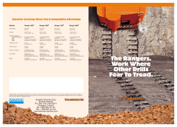 The Rangers. Work Where Other Drills Fear To Tread.