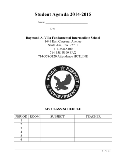 Raymond A. Villa Fundamental Intermediate School